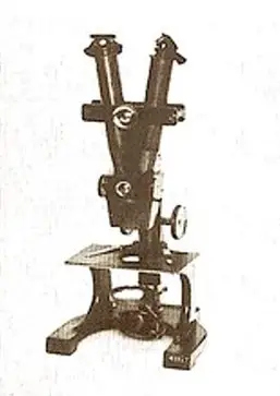 John Leonard Riddel first binocular microscope