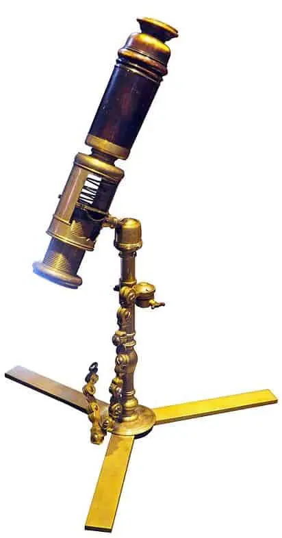 Early simple microscope